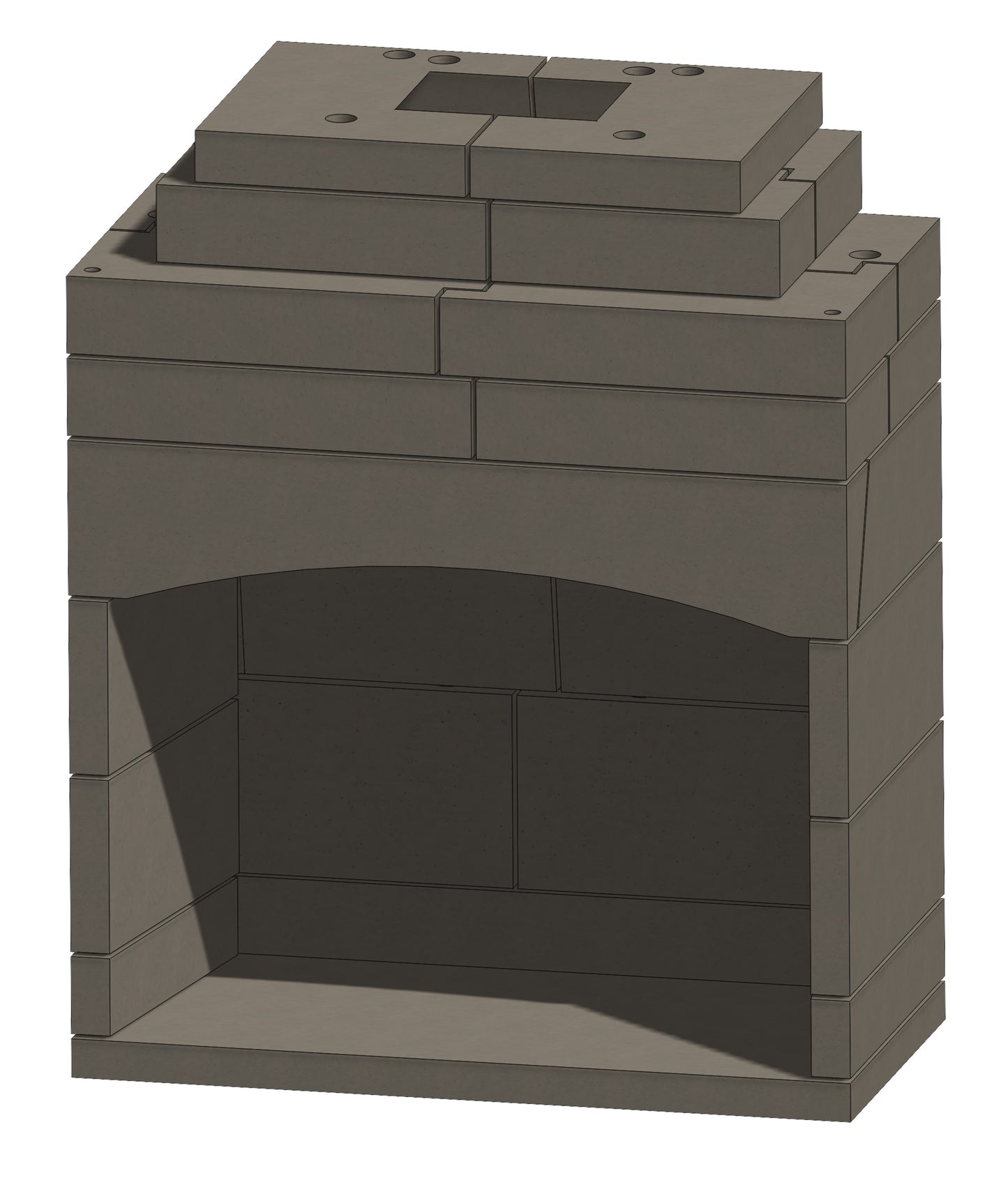 New Age™ Zero Clearance Fireplace 48"