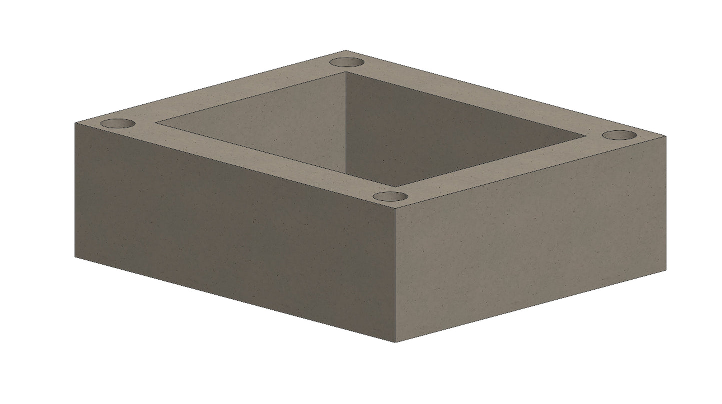 New Age Fireplace Chimney Outer Blocks